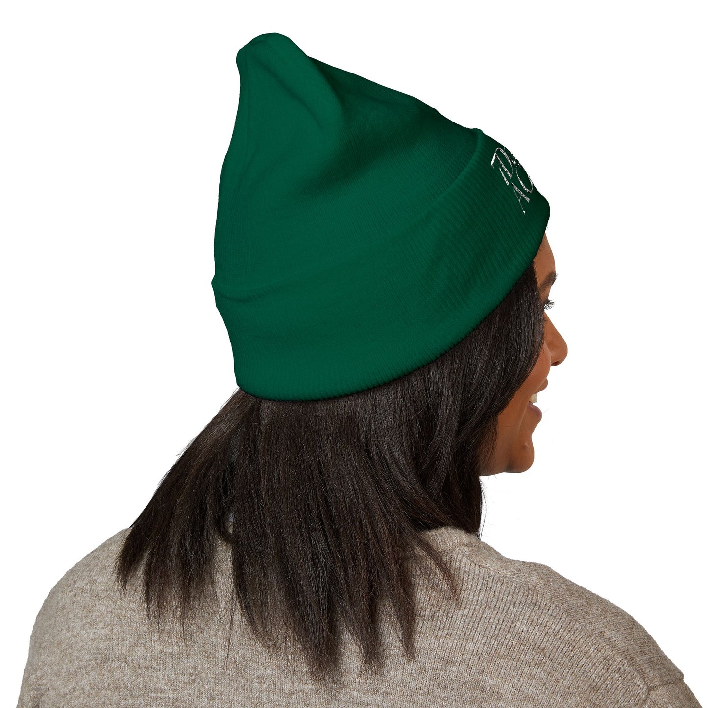 Embroidered '7 Days A Cappella' Cuffed Beanie — Cozy Winter Music Gift